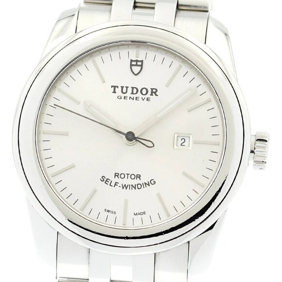 TUDOR Glamor date 53000 Silver Dial Automatic Boy's Watch_879213 - Picture 1 of 6